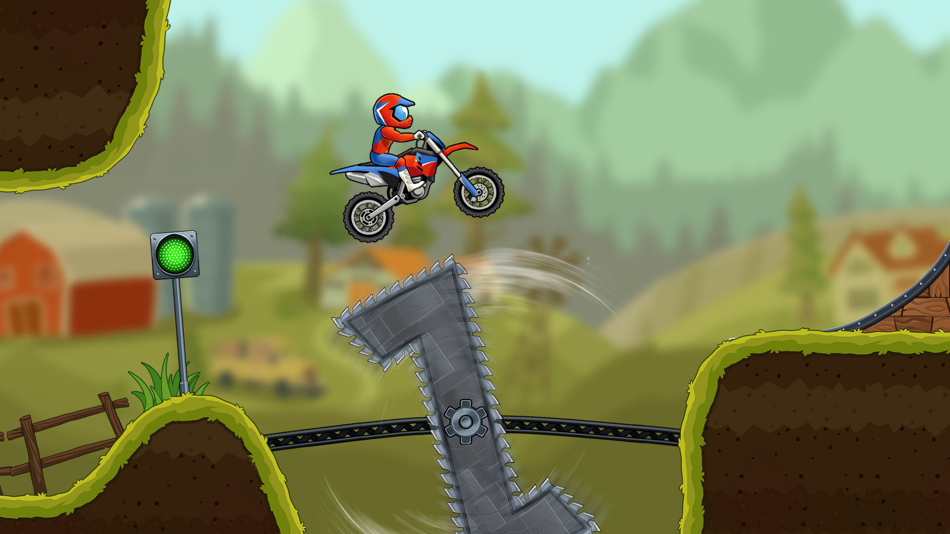 اسکرین شات 5 بازی Moto Bike: Offroad Racing