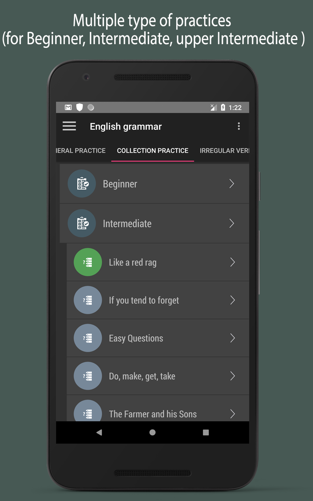 اسکرین شات 4 برنامه English grammar