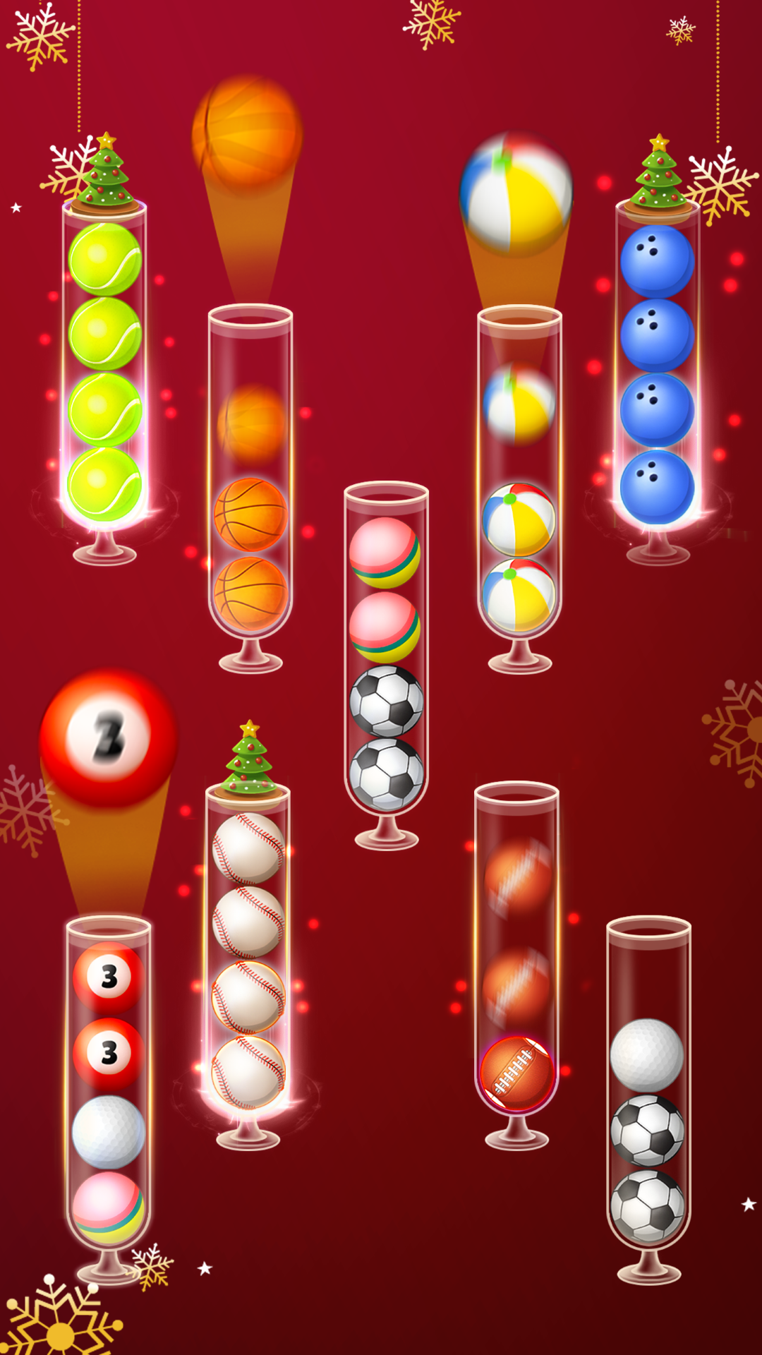 اسکرین شات 6 بازی Color Ball Sort Wooden Puzzle