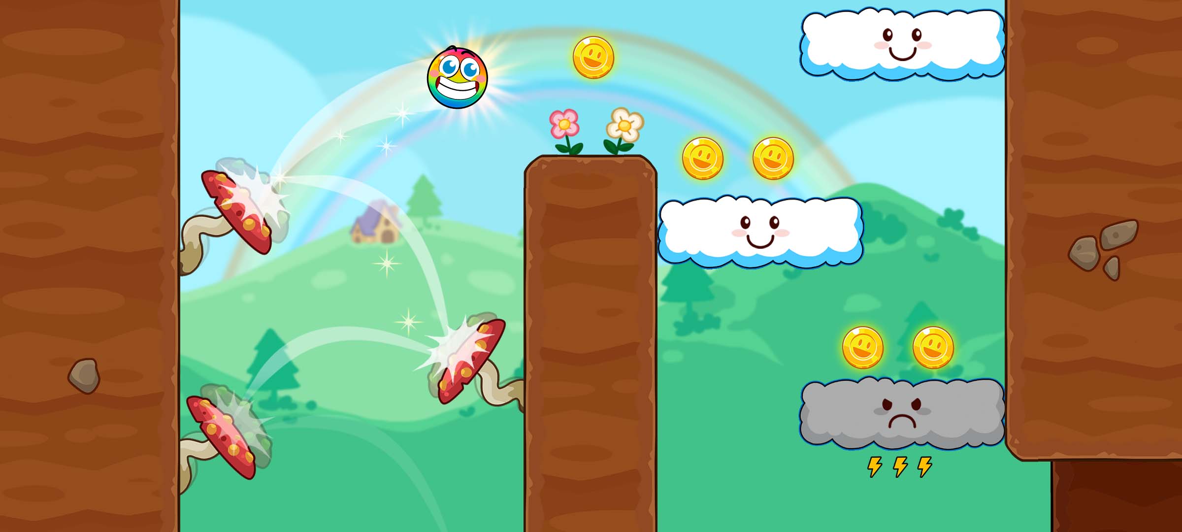 اسکرین شات 3 بازی Ball Adventure - Ball Bounce