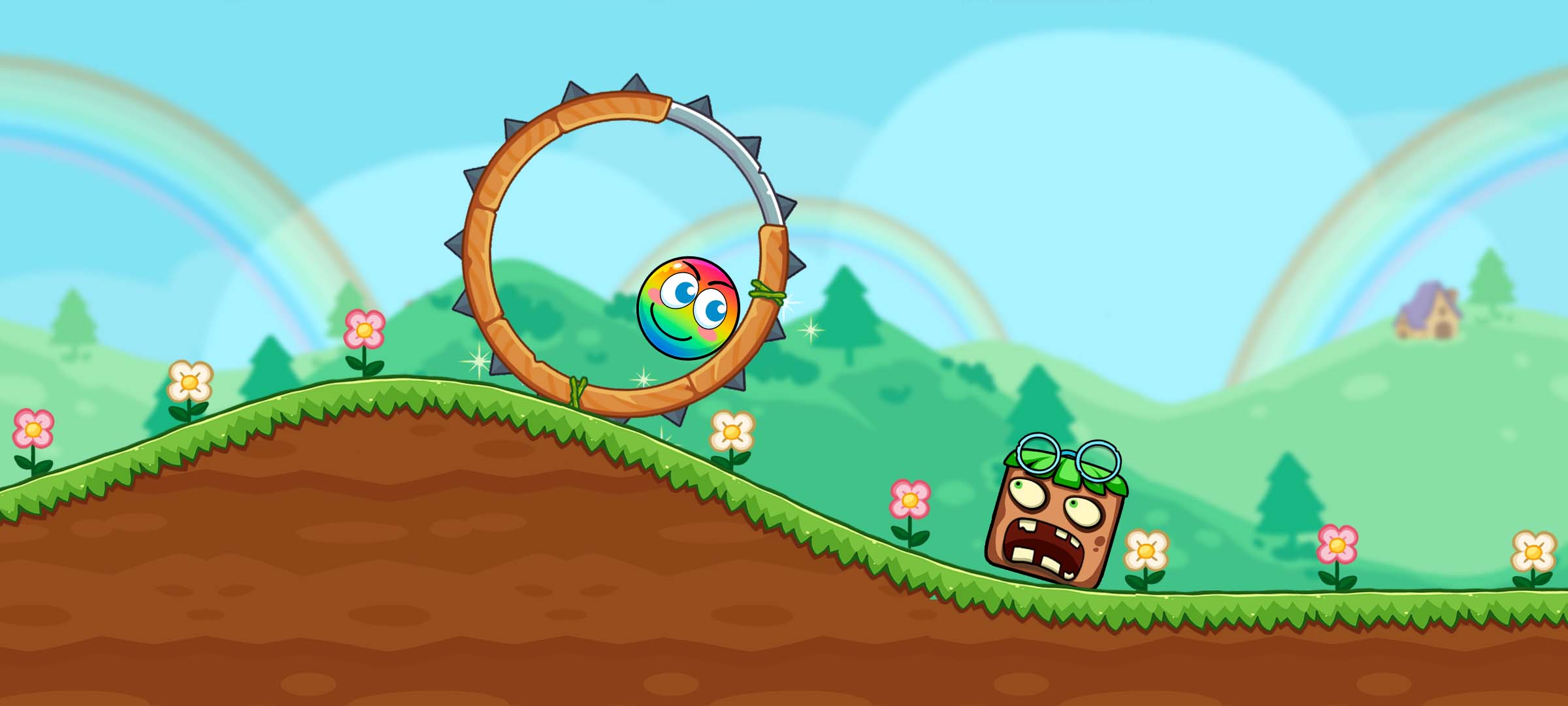 اسکرین شات 2 بازی Ball Adventure - Ball Bounce