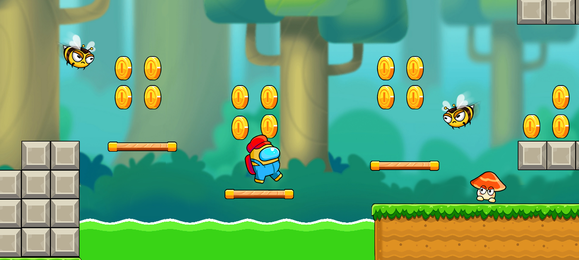 اسکرین شات 1 بازی Super Bruno Go - Run game