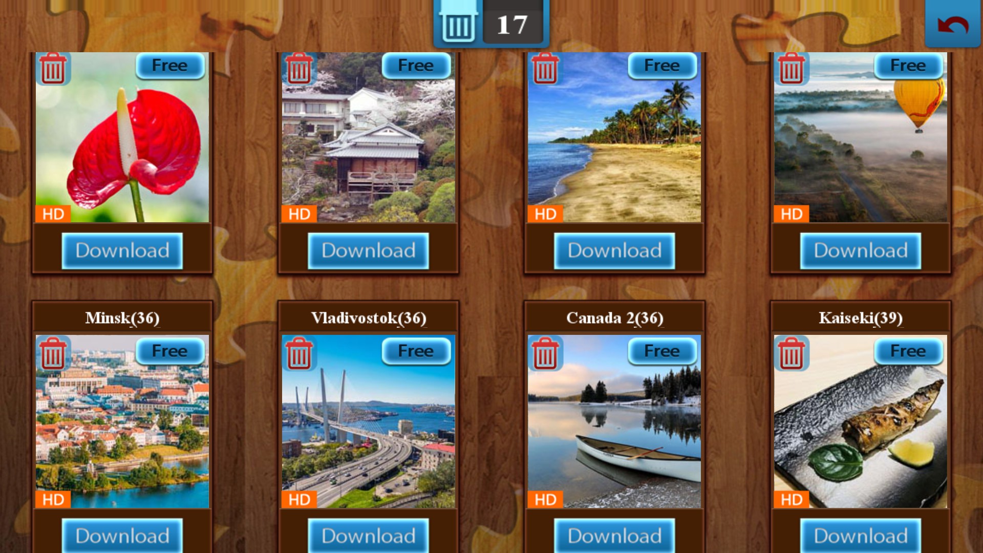اسکرین شات 3 بازی Jigsaw Puzzles - Landscape