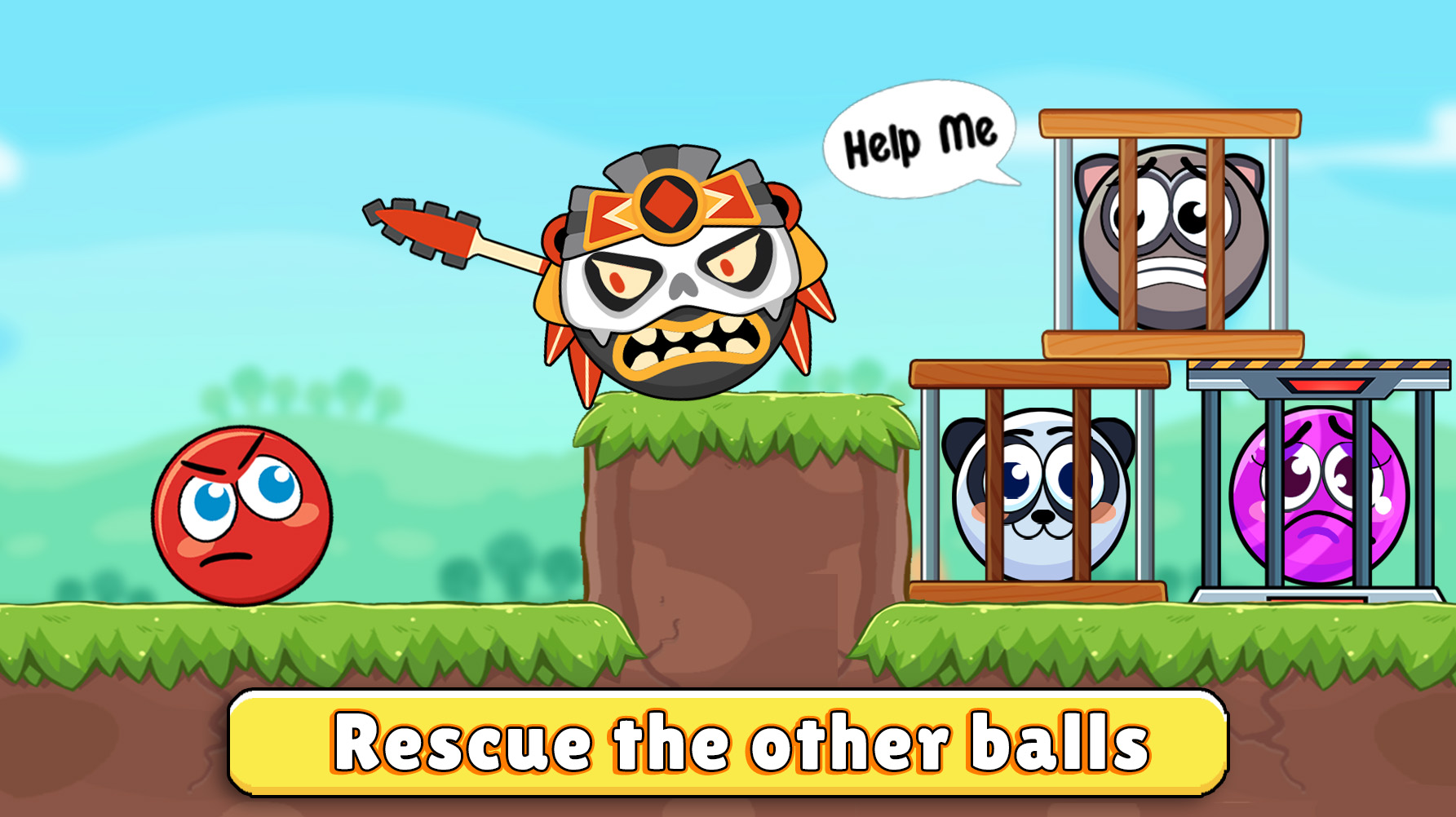 اسکرین شات 3 بازی Super Ball Adventure