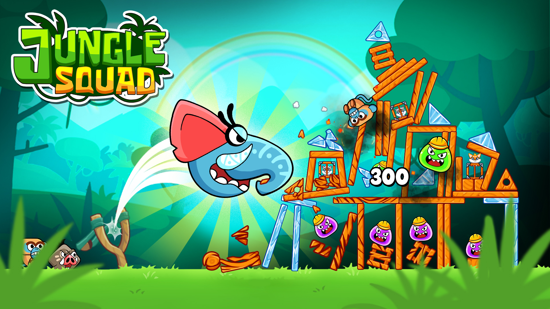 اسکرین شات 1 بازی Jungle Squad: Rescue Animals