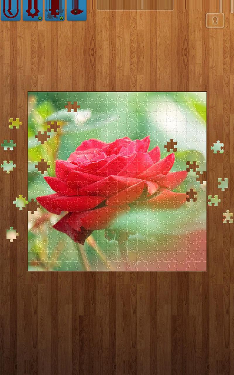 اسکرین شات 1 بازی Flower Jigsaw Puzzles