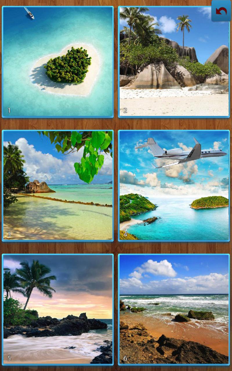 اسکرین شات 1 بازی Island Jigsaw Puzzles