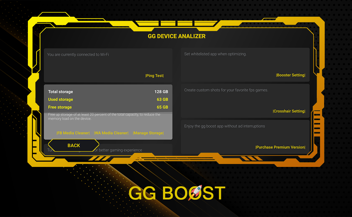 اسکرین شات 3 برنامه GG Boost - Game Launcher