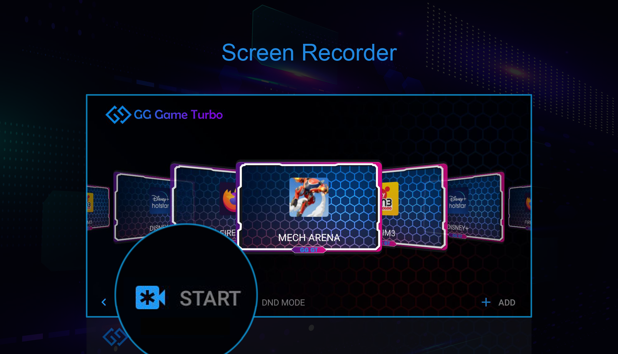 اسکرین شات 4 برنامه GG Game Turbo