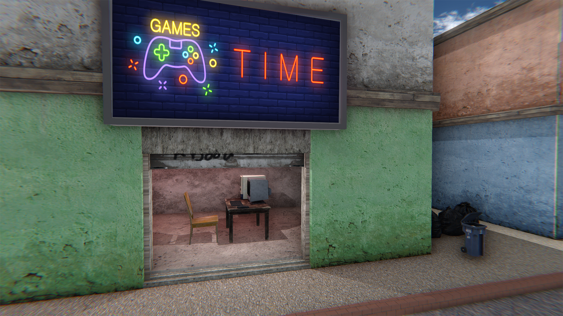 اسکرین شات 1 بازی Gamer Cafe Job Simulator