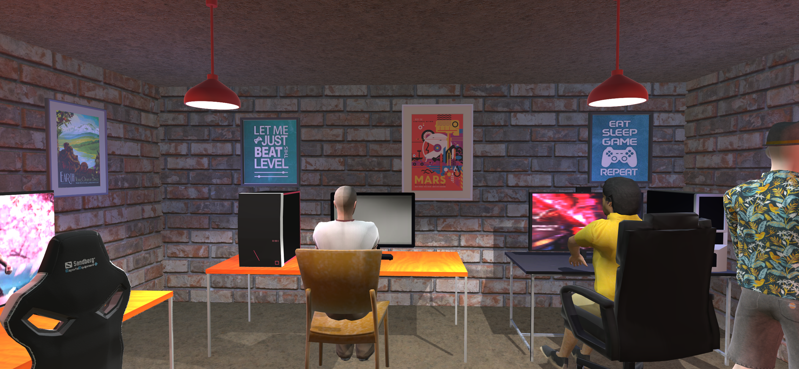 اسکرین شات 2 بازی Gamer Cafe Job Simulator