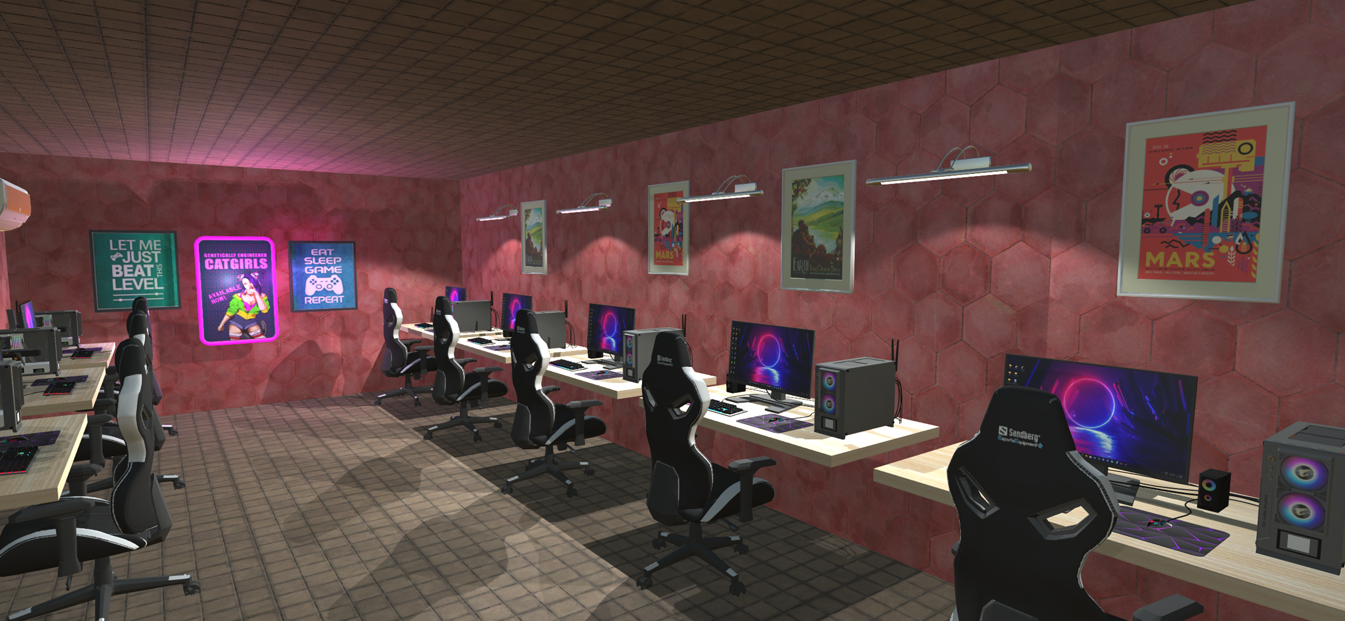 اسکرین شات 3 بازی Gamer Cafe Job Simulator