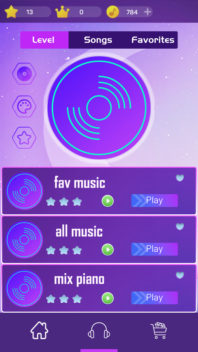 اسکرین شات 1 بازی Kuromi and Melody Piano Game