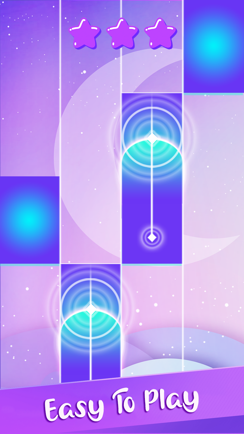اسکرین شات 3 بازی Kuromi and Melody Piano Game