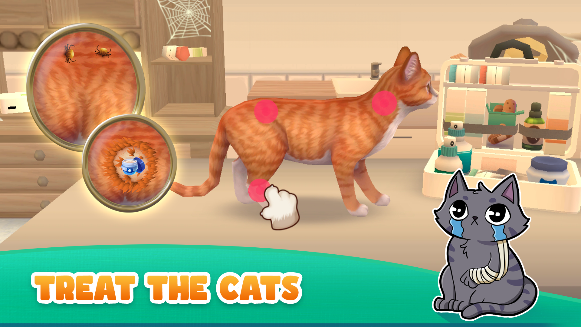 اسکرین شات 6 بازی Cat Rescue Story: Pet Game