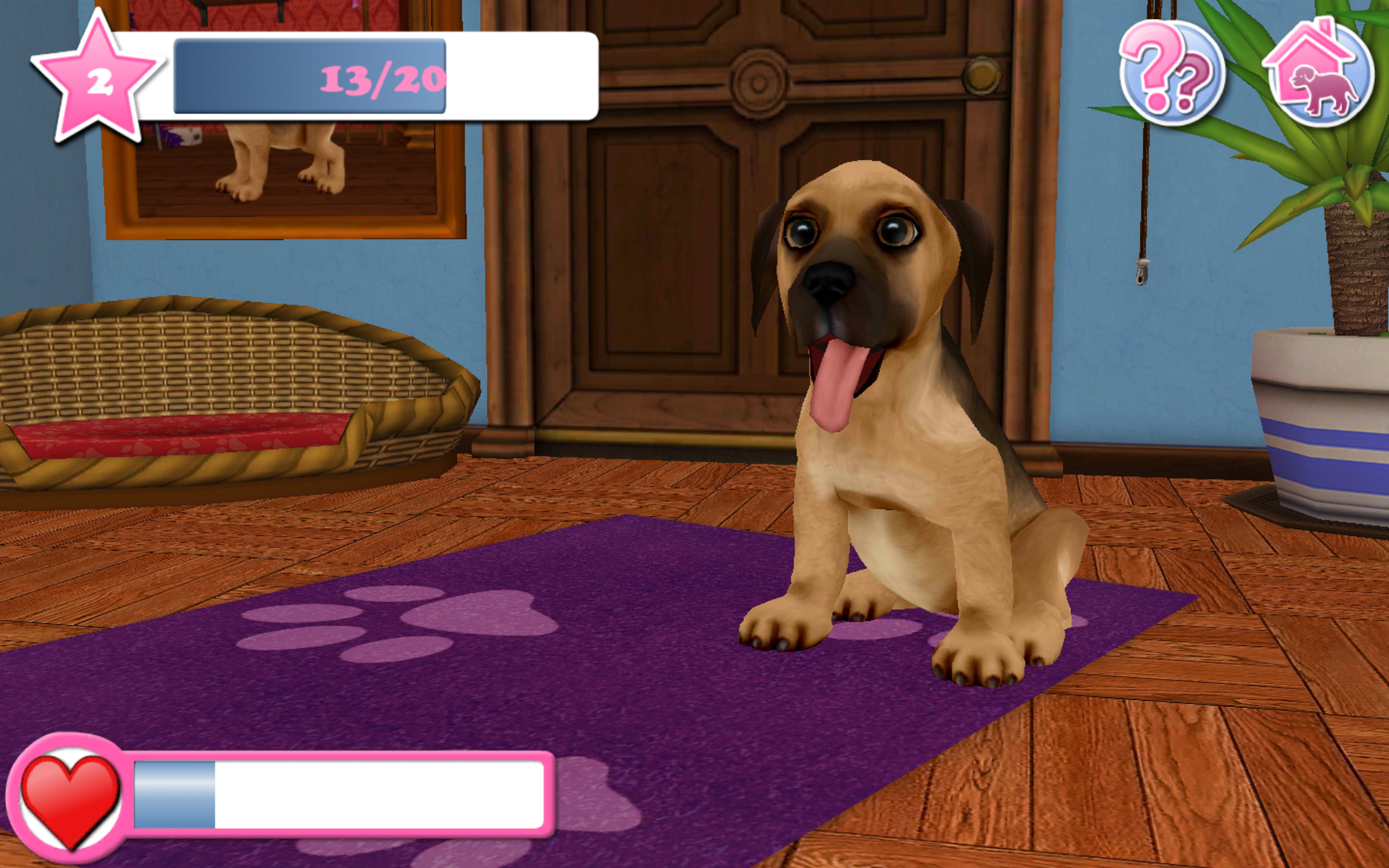 اسکرین شات 2 بازی Dog World - My Cute Puppy
