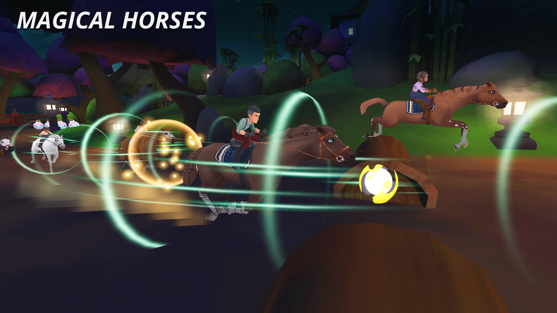 اسکرین شات 4 بازی Wildshade: Fantasy Horse Races