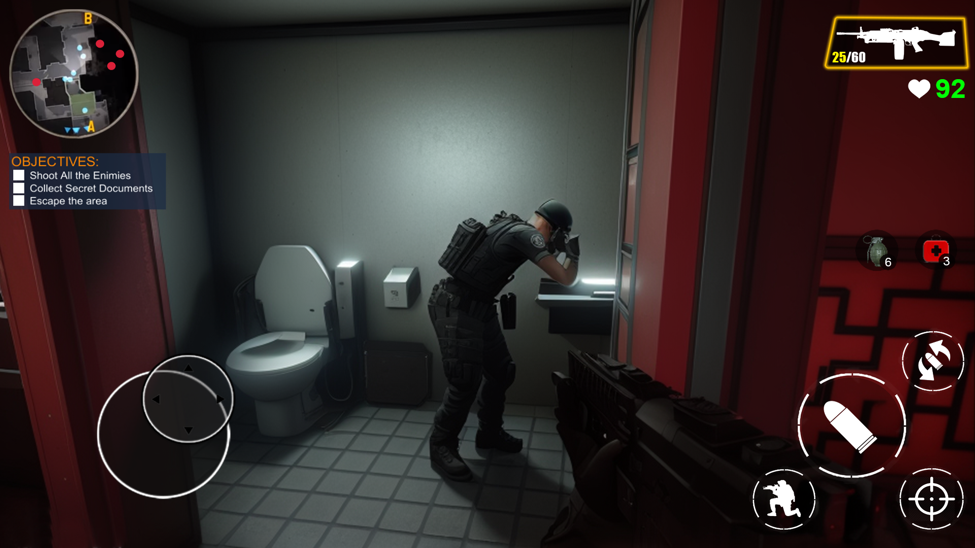 اسکرین شات 3 بازی SWAT Games Elite Team Offline
