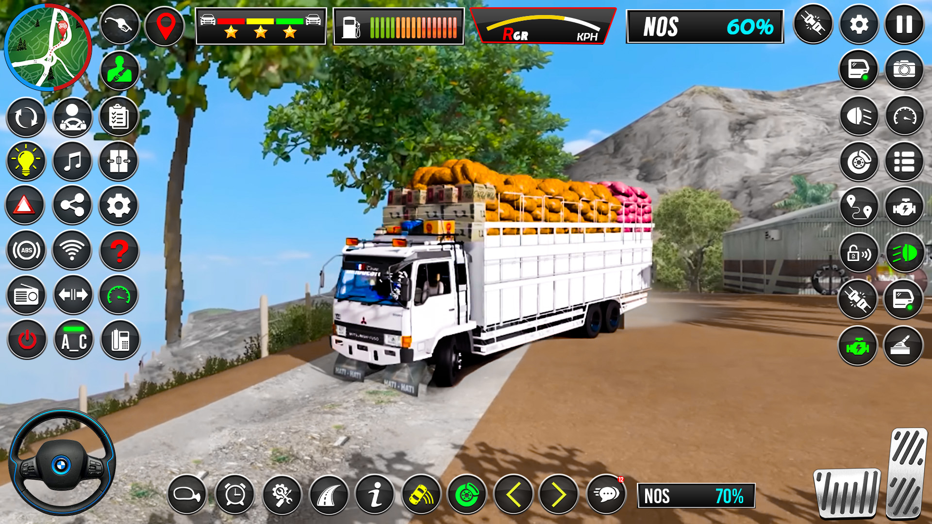 اسکرین شات 3 بازی City Truck Game Cargo Driving