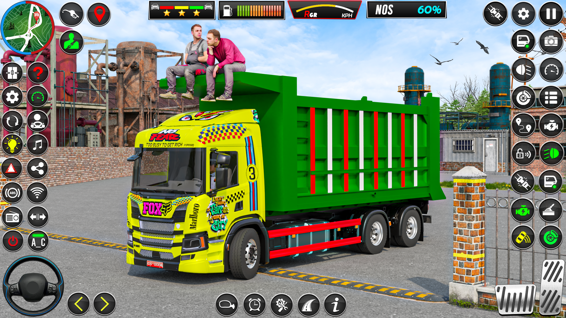 اسکرین شات 1 بازی City Truck Game Cargo Driving