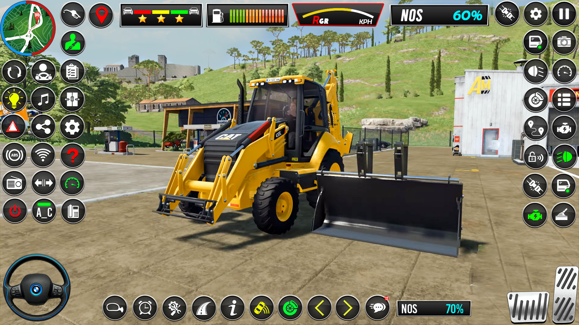 اسکرین شات 4 بازی Jcb Snow Excavator Simulator