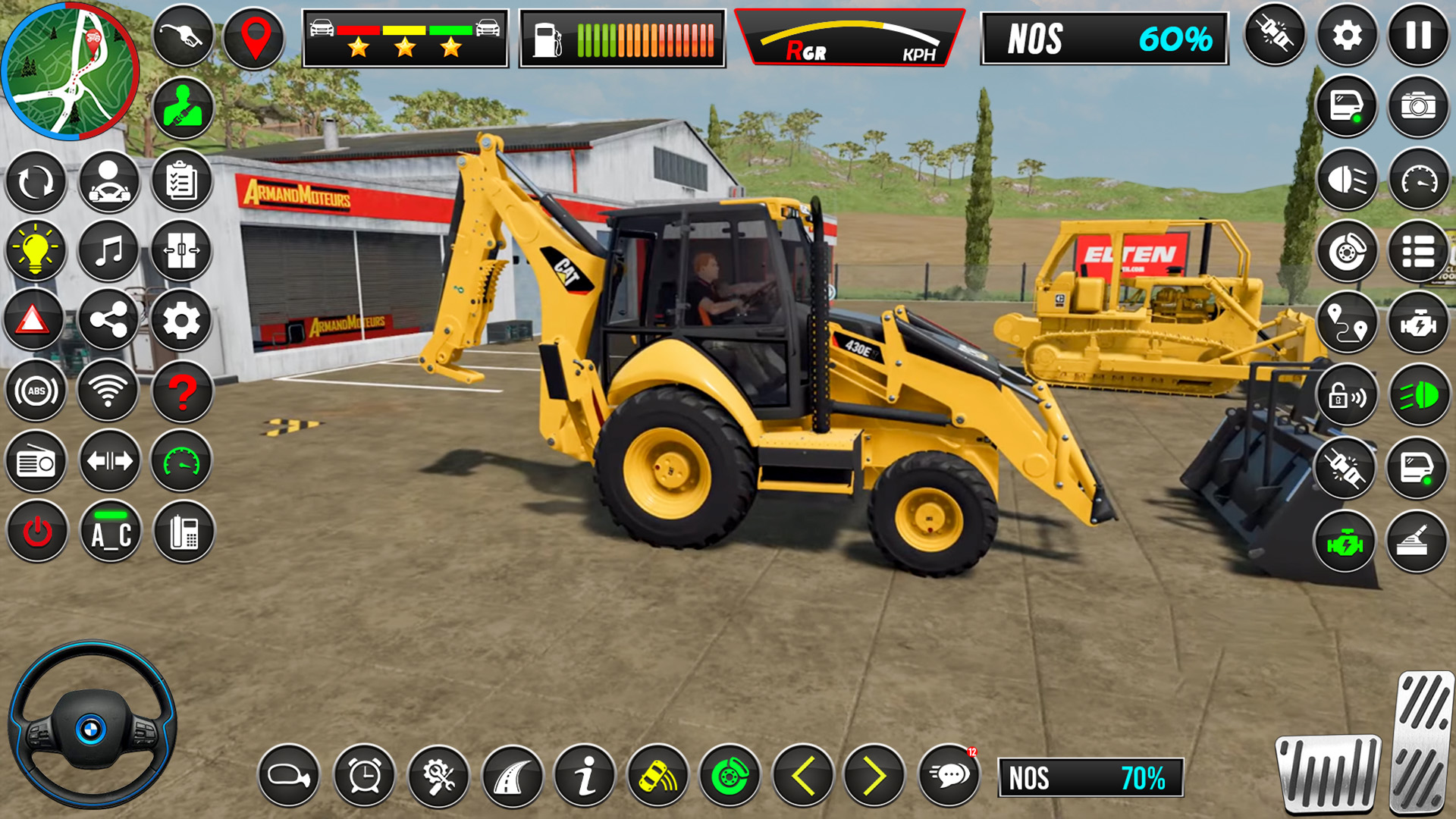 اسکرین شات 3 بازی Jcb Snow Excavator Simulator