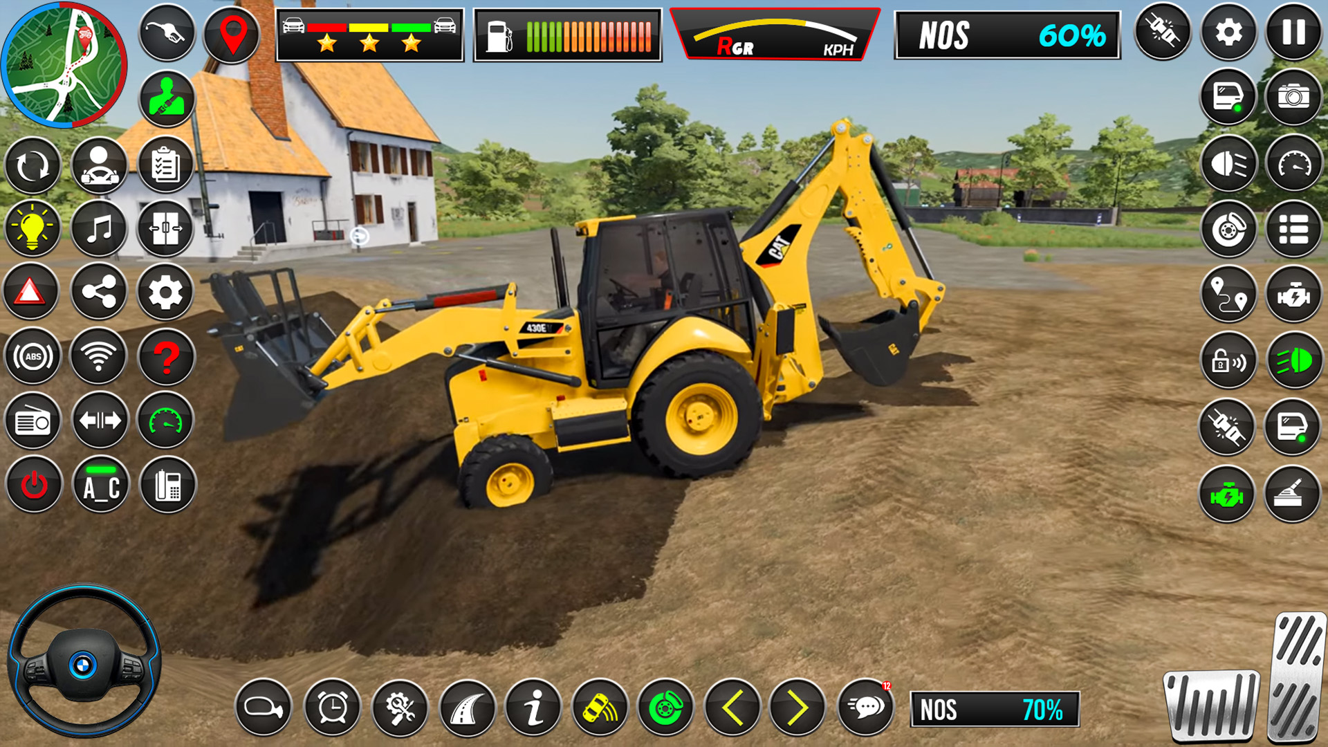 اسکرین شات 2 بازی Jcb Snow Excavator Simulator