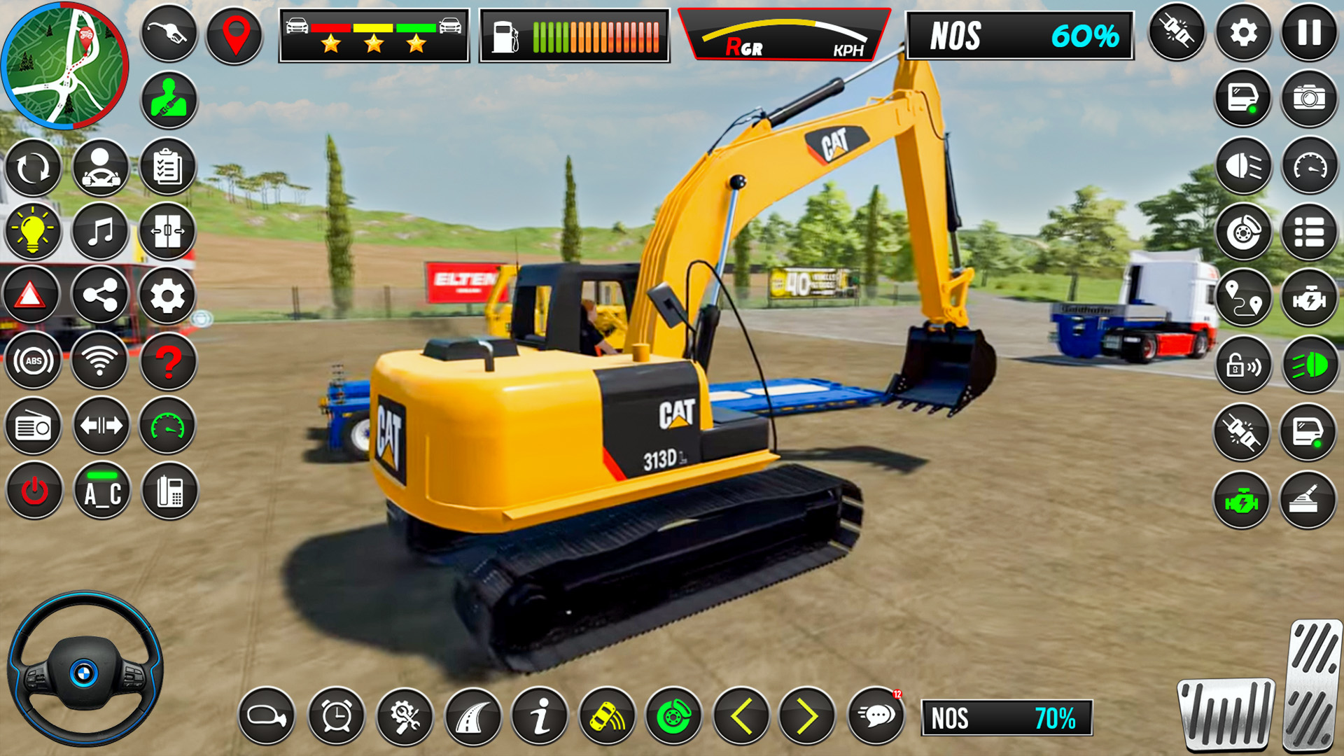 اسکرین شات 5 بازی Jcb Snow Excavator Simulator
