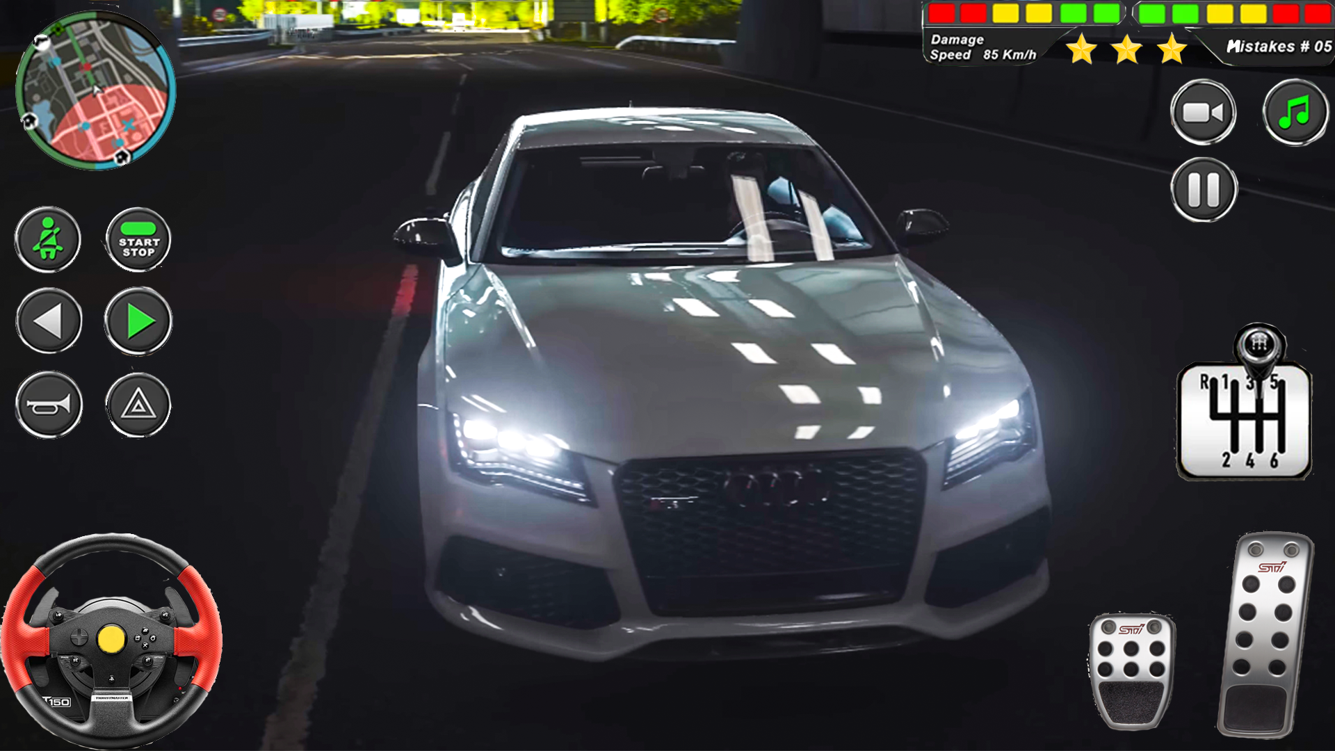 اسکرین شات 2 بازی US Car Parking Game 2024