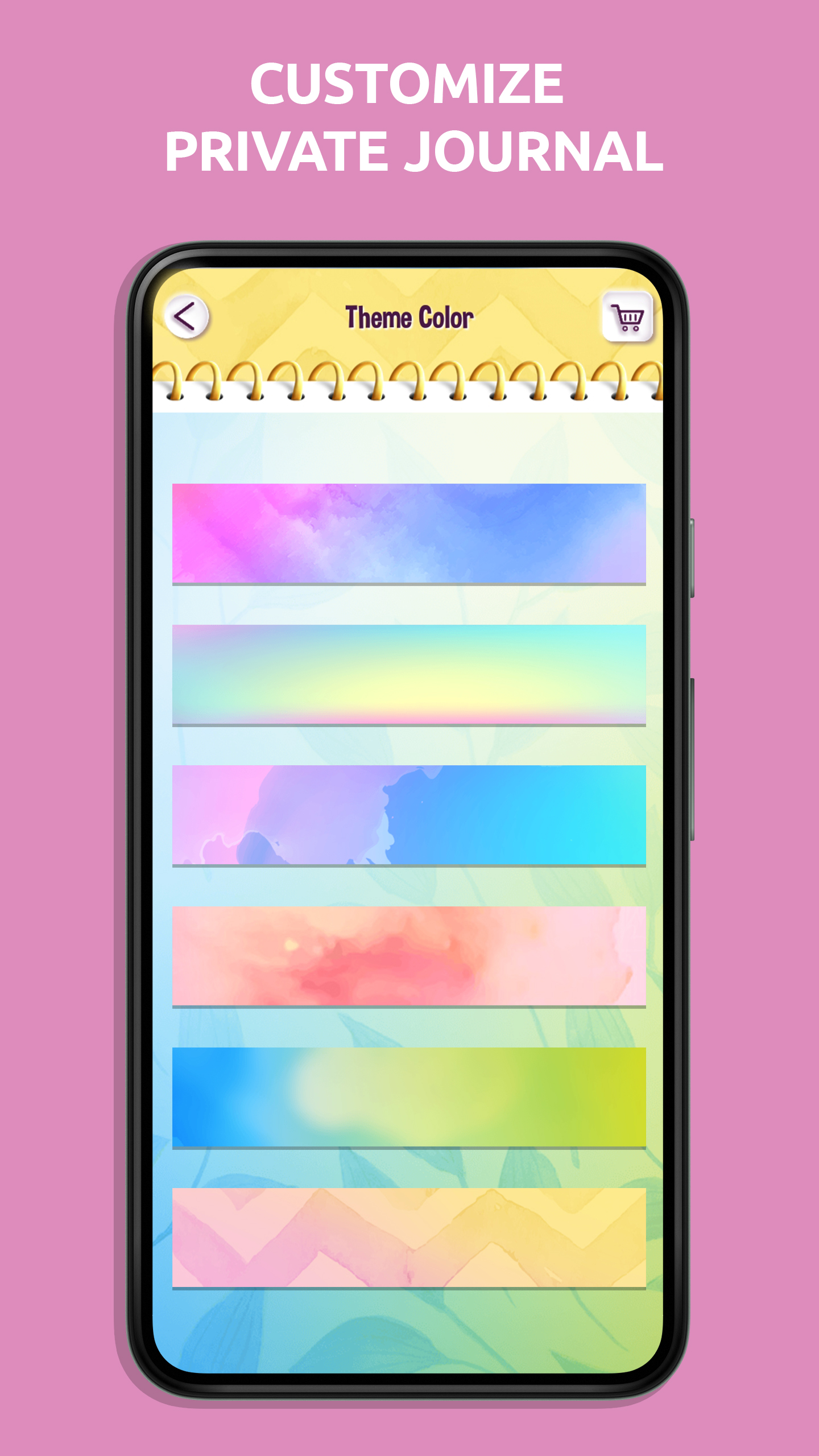 اسکرین شات 7 برنامه Diary with Lock Journal