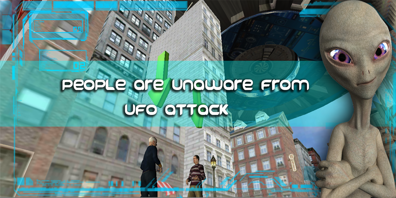 اسکرین شات 1 بازی UFO Simulator : Crazy UFO