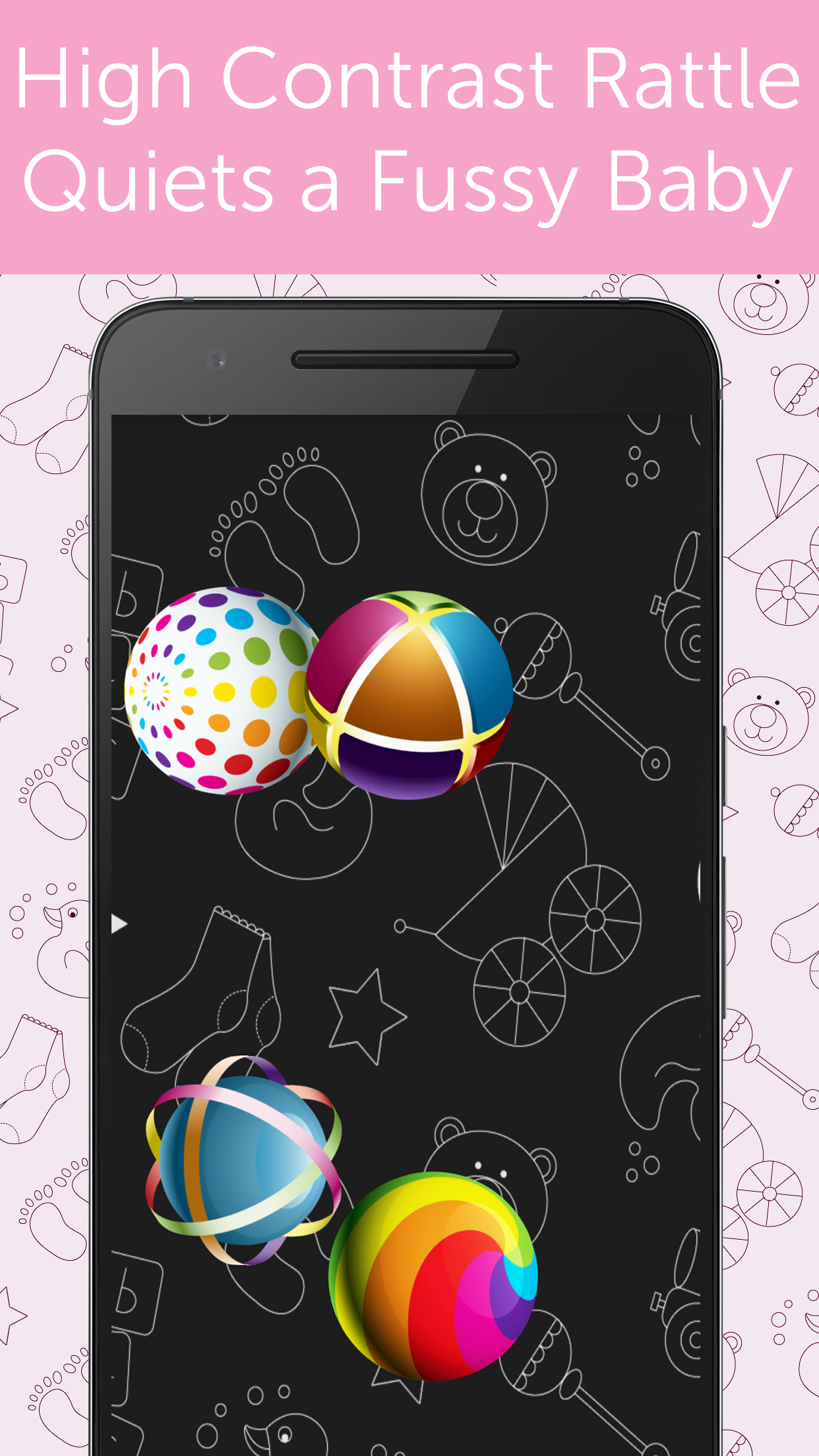 اسکرین شات 2 برنامه White Noise Baby