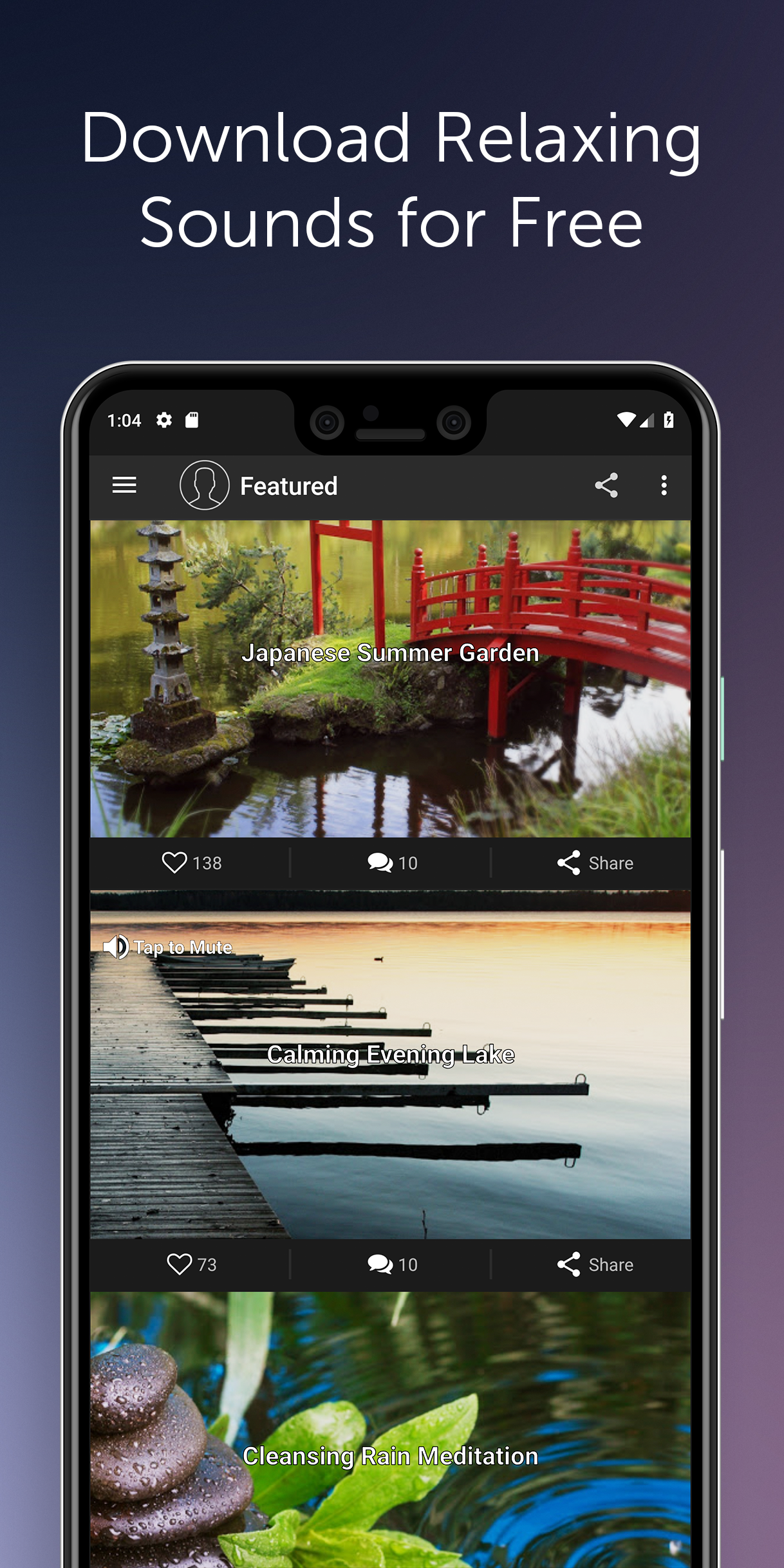 اسکرین شات 1 برنامه White Noise Market