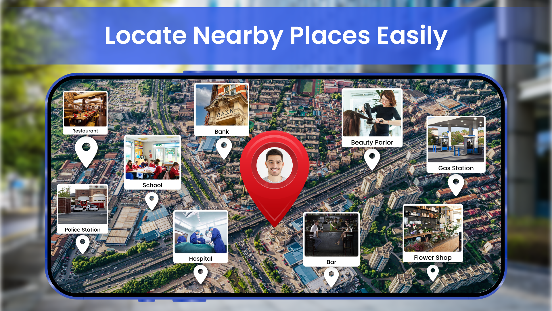 اسکرین شات 5 برنامه Live Earth Map- Satellite View