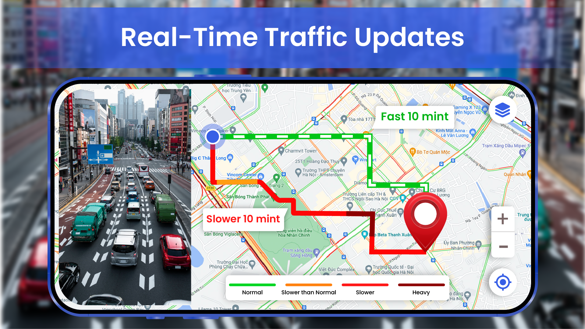 اسکرین شات 7 برنامه Live Earth Map- Satellite View