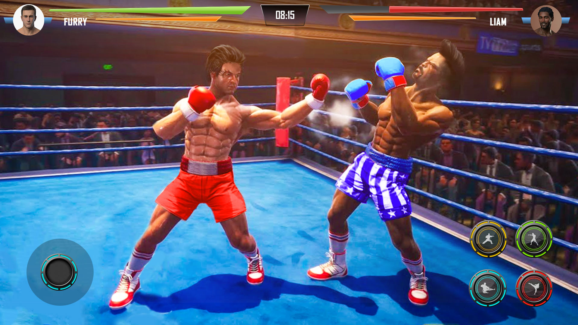اسکرین شات 2 بازی Real Kick Boxing Games 2023