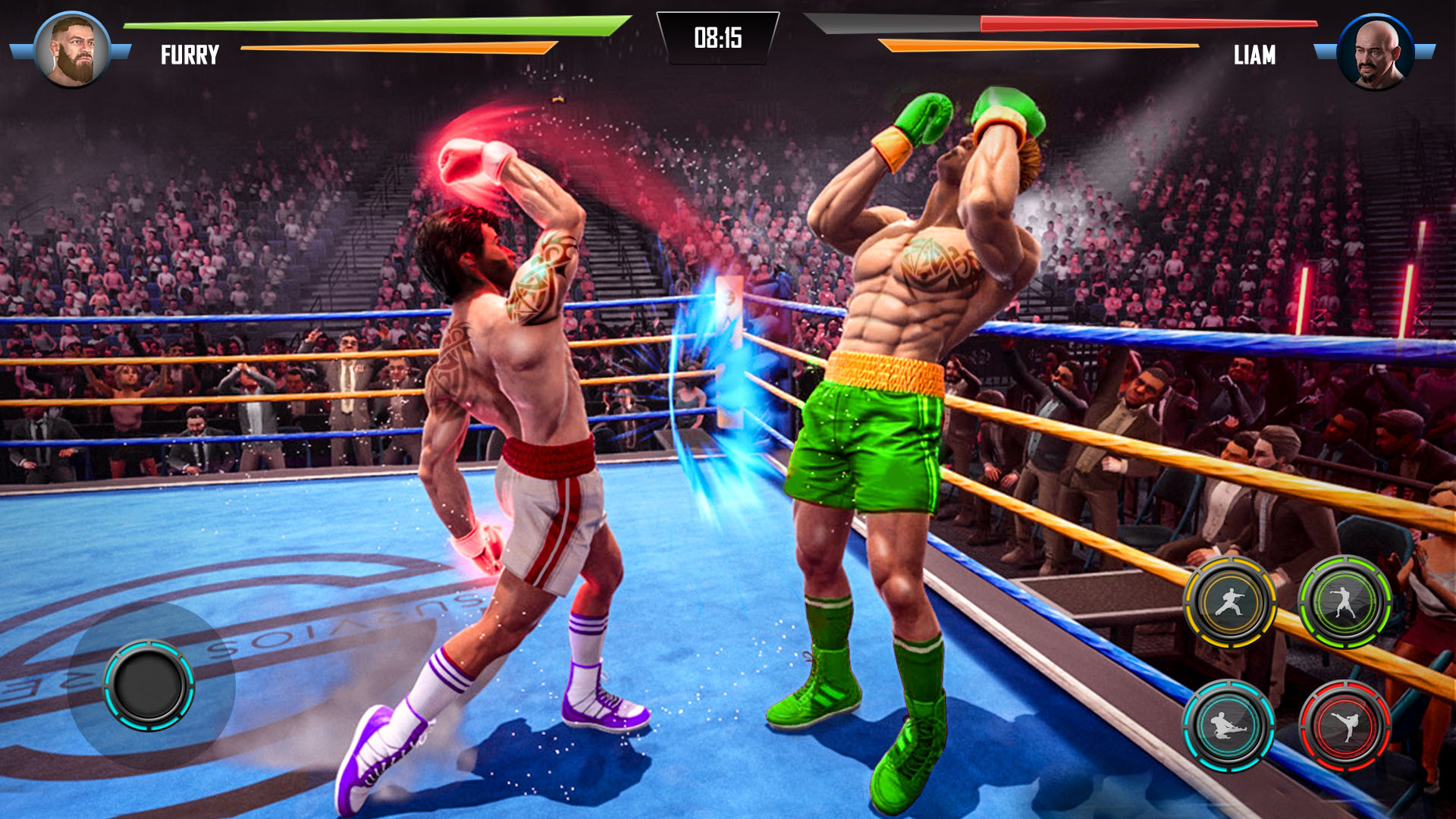 اسکرین شات 1 بازی Real Kick Boxing Games 2023