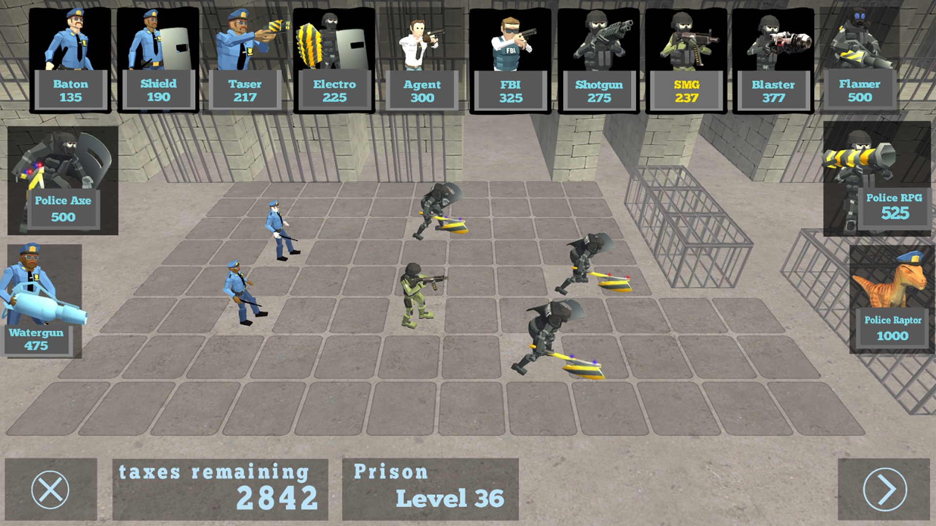 اسکرین شات 2 بازی Battle Simulator Prison Police