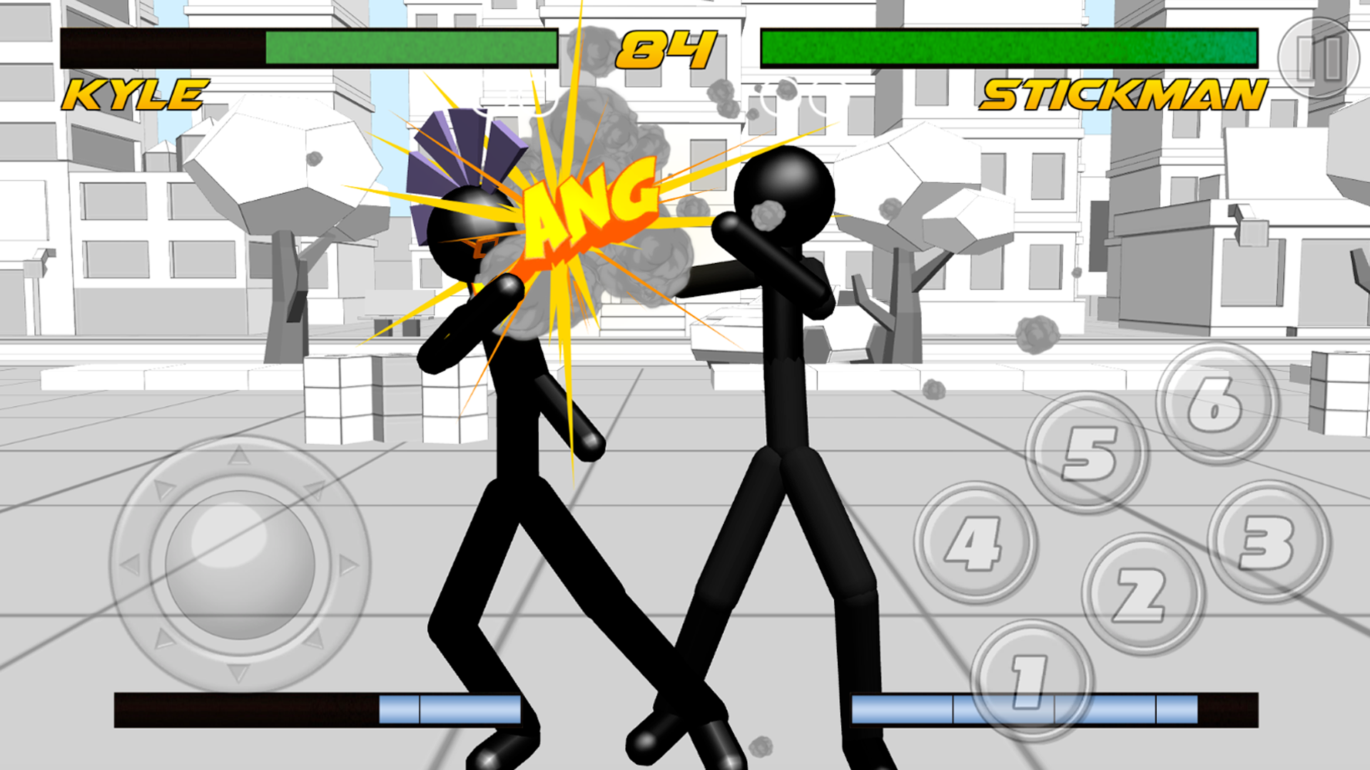 اسکرین شات 6 بازی Stickman Fighting 3D