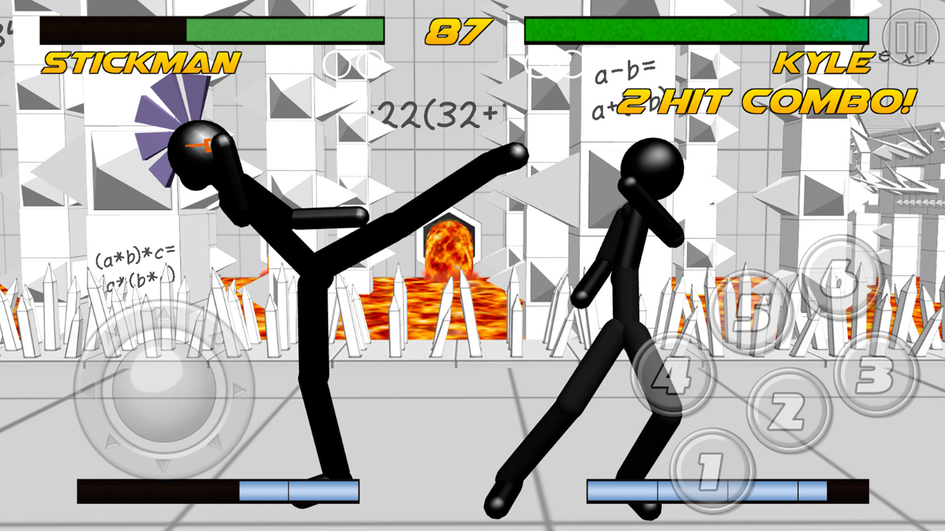 اسکرین شات 3 بازی Stickman Fighting 3D