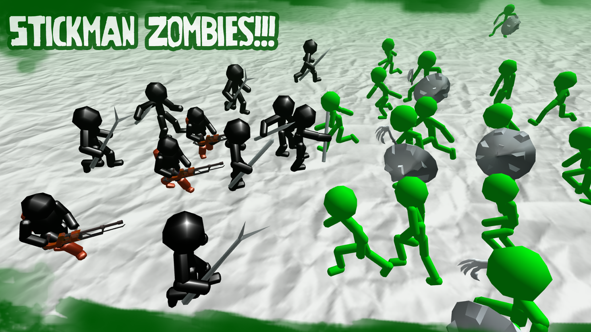 اسکرین شات 2 بازی Stickman Simulator: Zombie War
