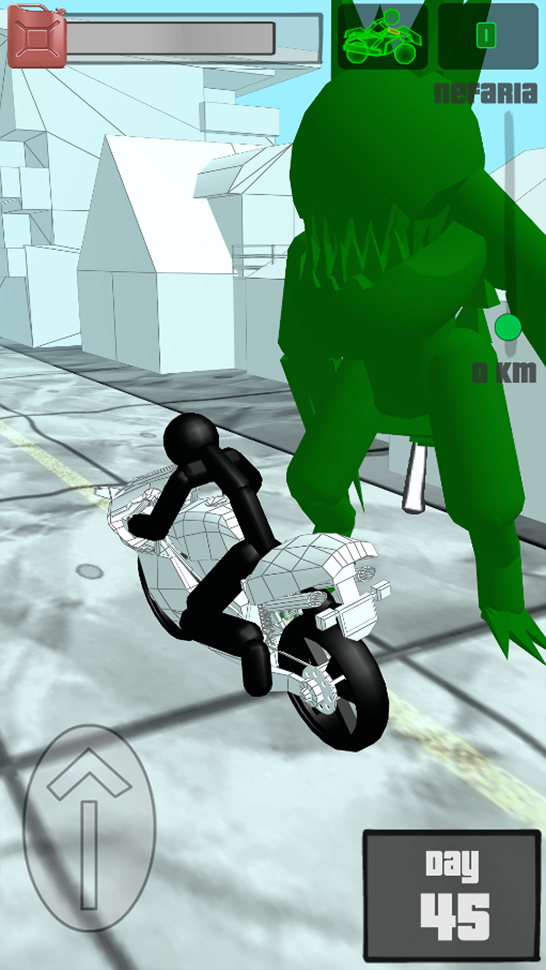 اسکرین شات 6 بازی Stickman Zombie: Moto Racing