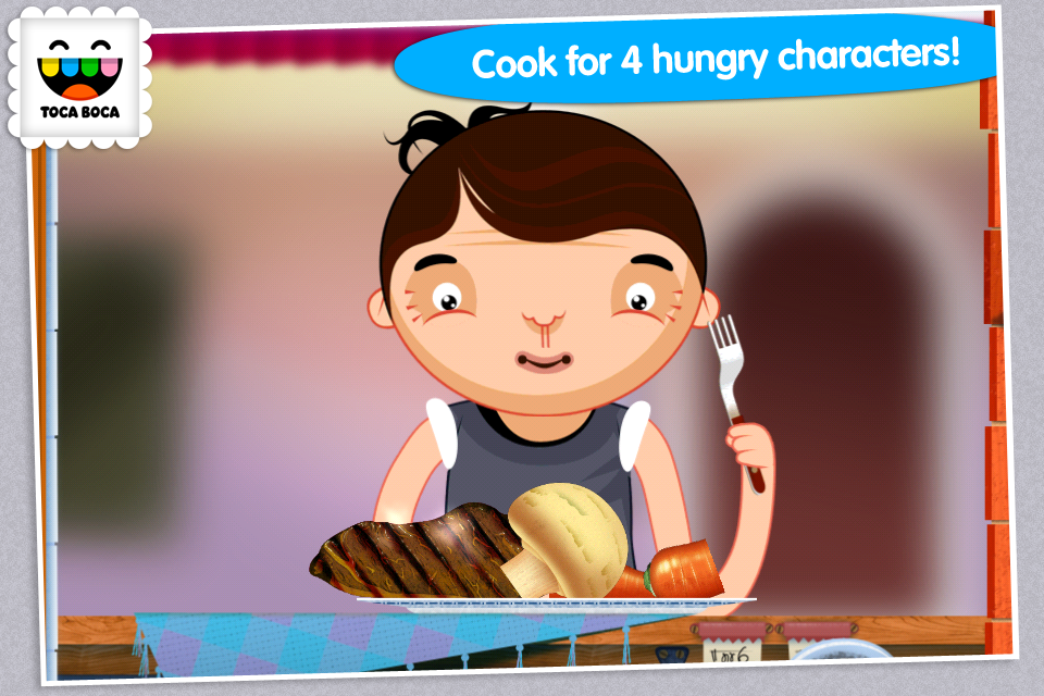 اسکرین شات 1 برنامه Toca Kitchen