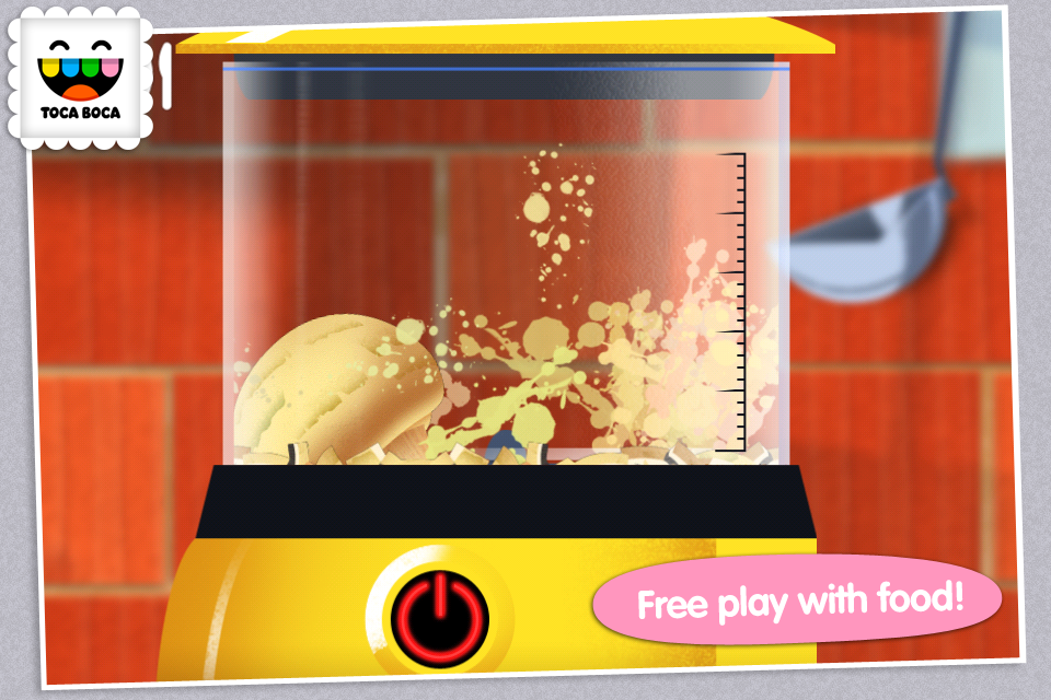 اسکرین شات 2 برنامه Toca Kitchen