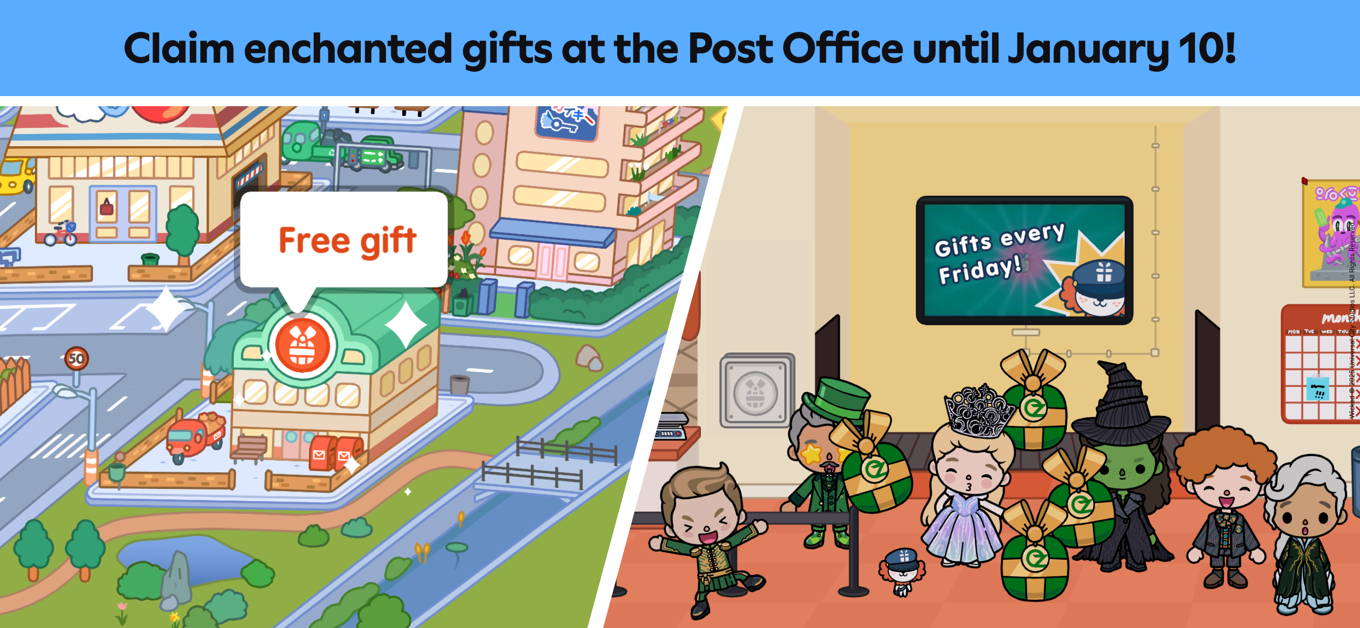 اسکرین شات 5 بازی Toca Boca x Wicked: For Good!