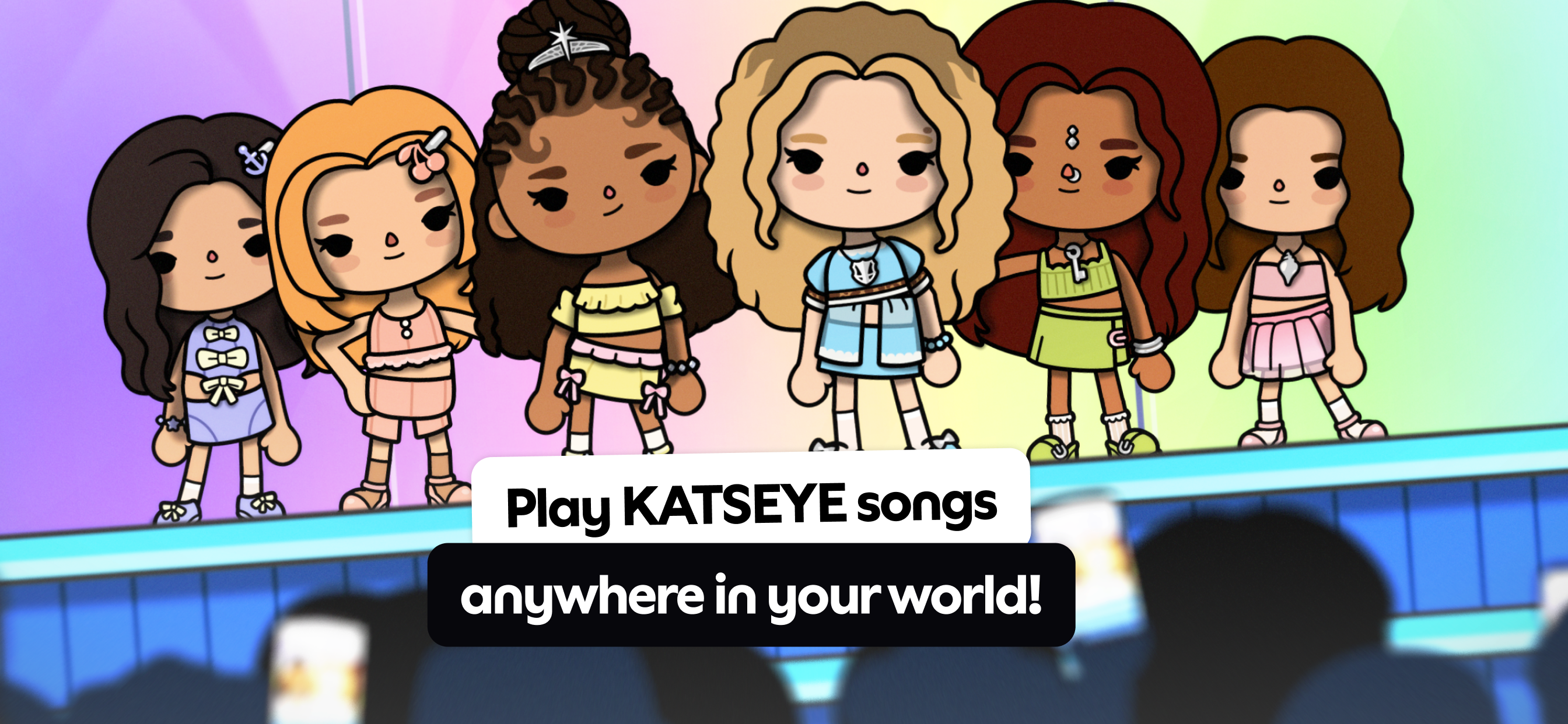 اسکرین شات 1 بازی Toca Boca World x KATSEYE
