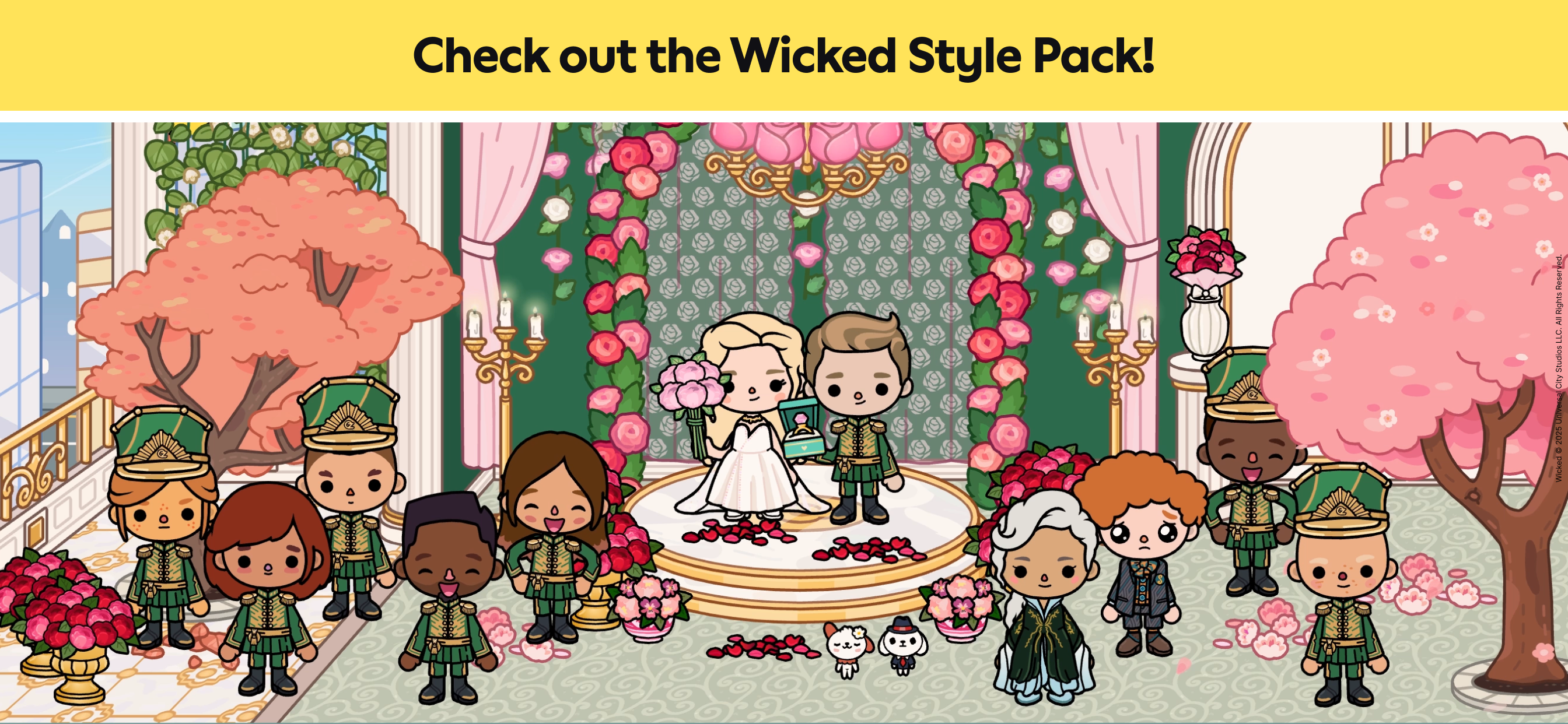 اسکرین شات 6 بازی Toca Boca x Wicked: For Good!