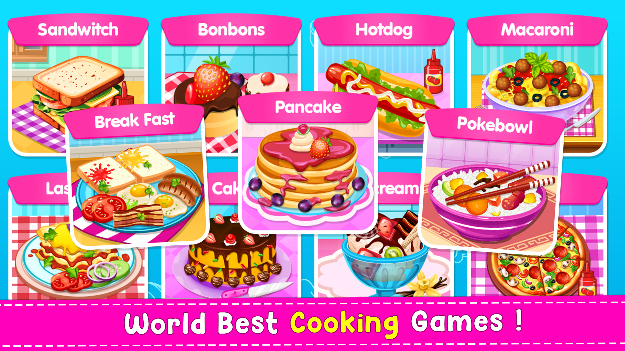 اسکرین شات 6 بازی Toddler Cooking Games for Kids
