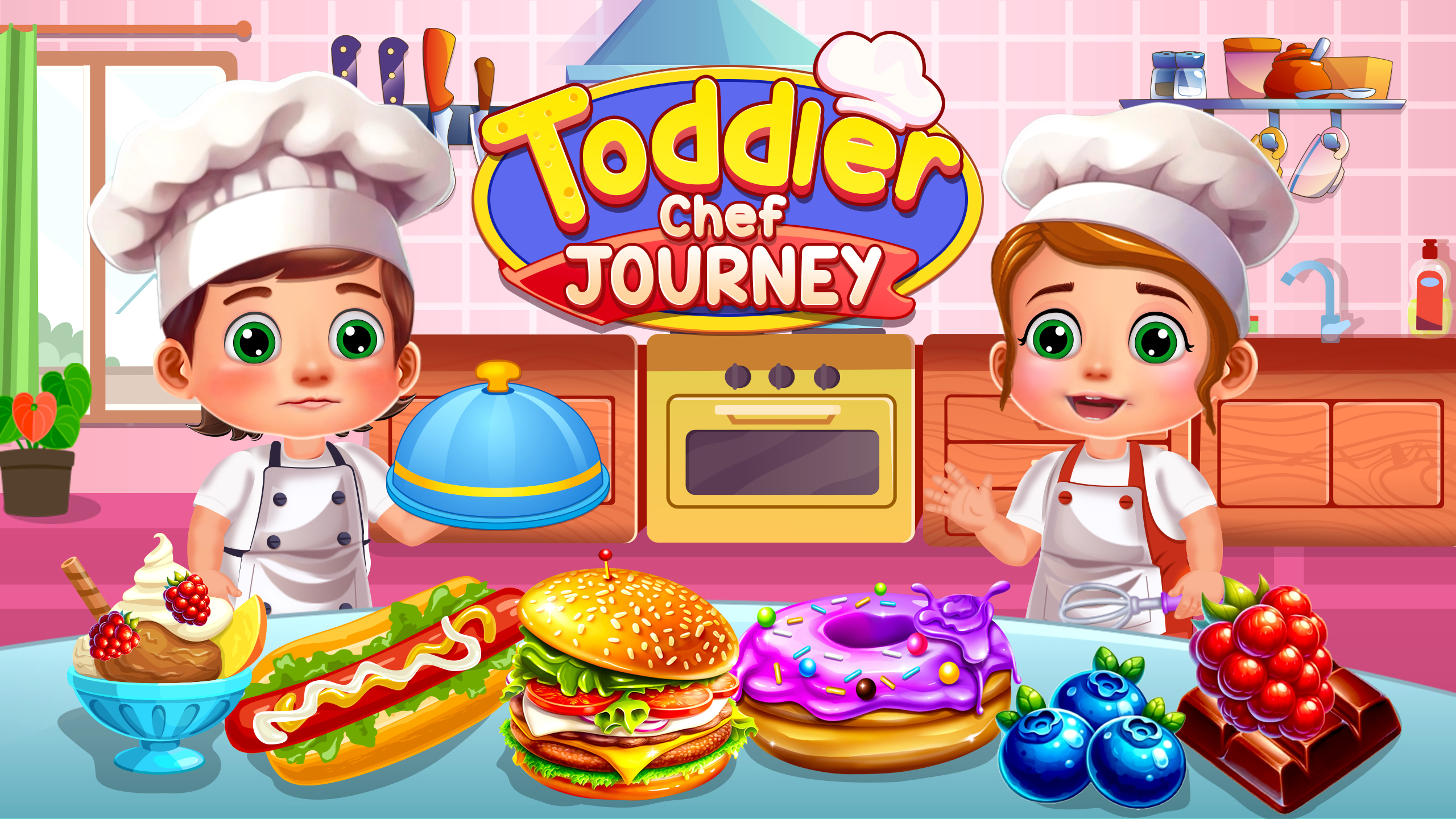 اسکرین شات 1 بازی Toddler Cooking Games for Kids