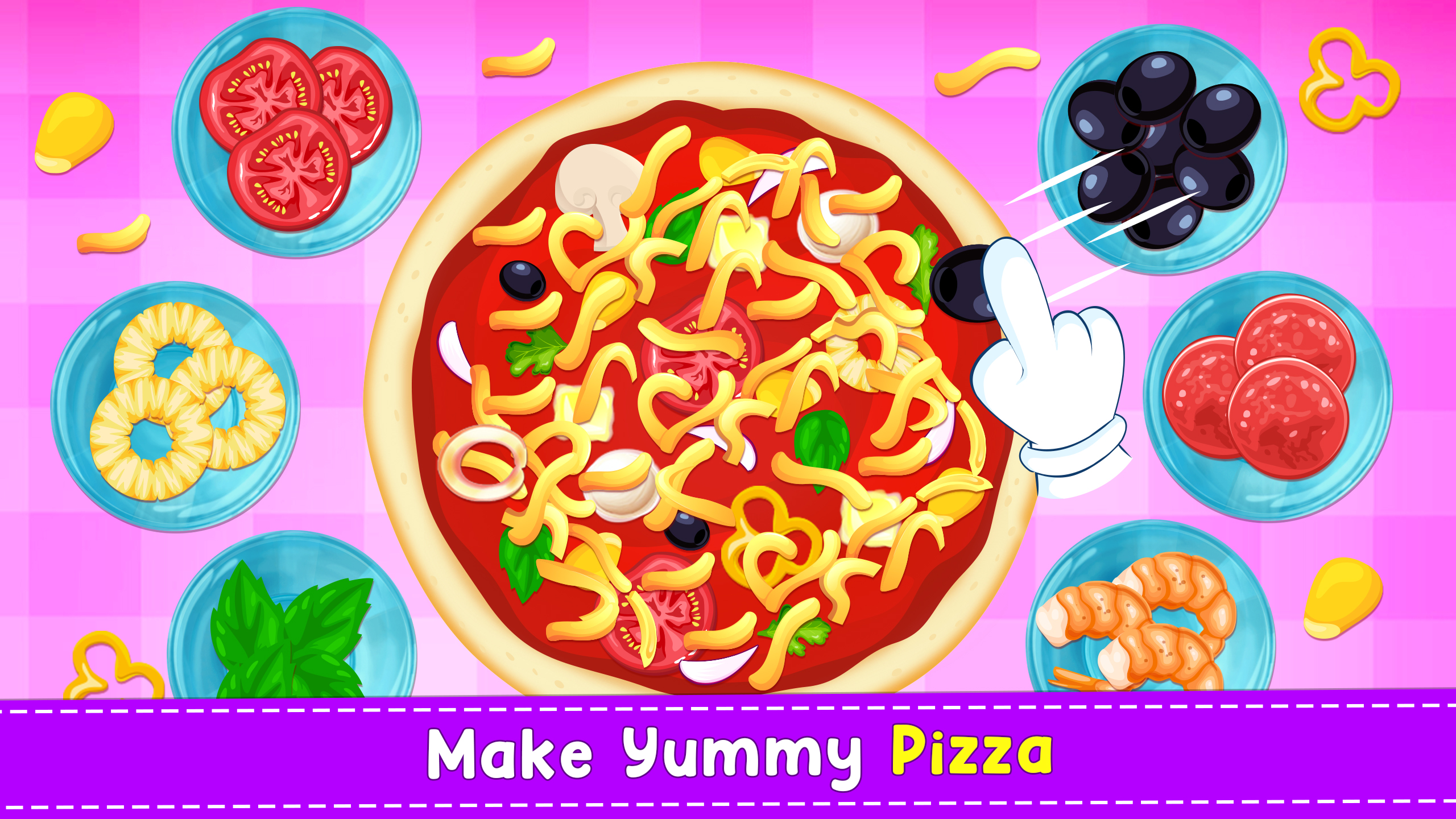 اسکرین شات 5 بازی Toddler Cooking Games for Kids